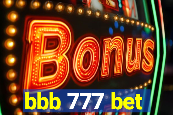bbb 777 bet